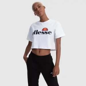 ELLESSE: ALBERTA CROP LOGO T-SHIRT