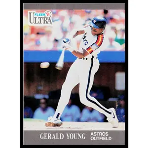 Gerald Young 1991 Ultra #142 Houston Astros