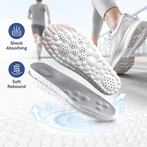 Cloud Comfort Insoles for Men & Women | Orthotic Arch Support, Shock Absorption Inserts for Plantar Fasciitis, Flat Feet & Foot Relief | Ideal for Running, Walking & Work Boots