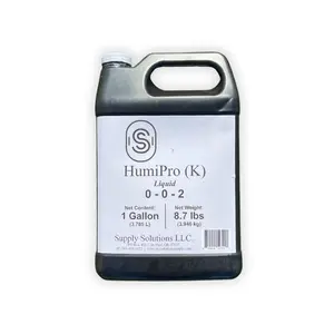 Supply Solutions HumiPro(K) Liquid 5 Gallons Organic Humic Acid Concentrate for Improved Plant Growth & Higher Yields