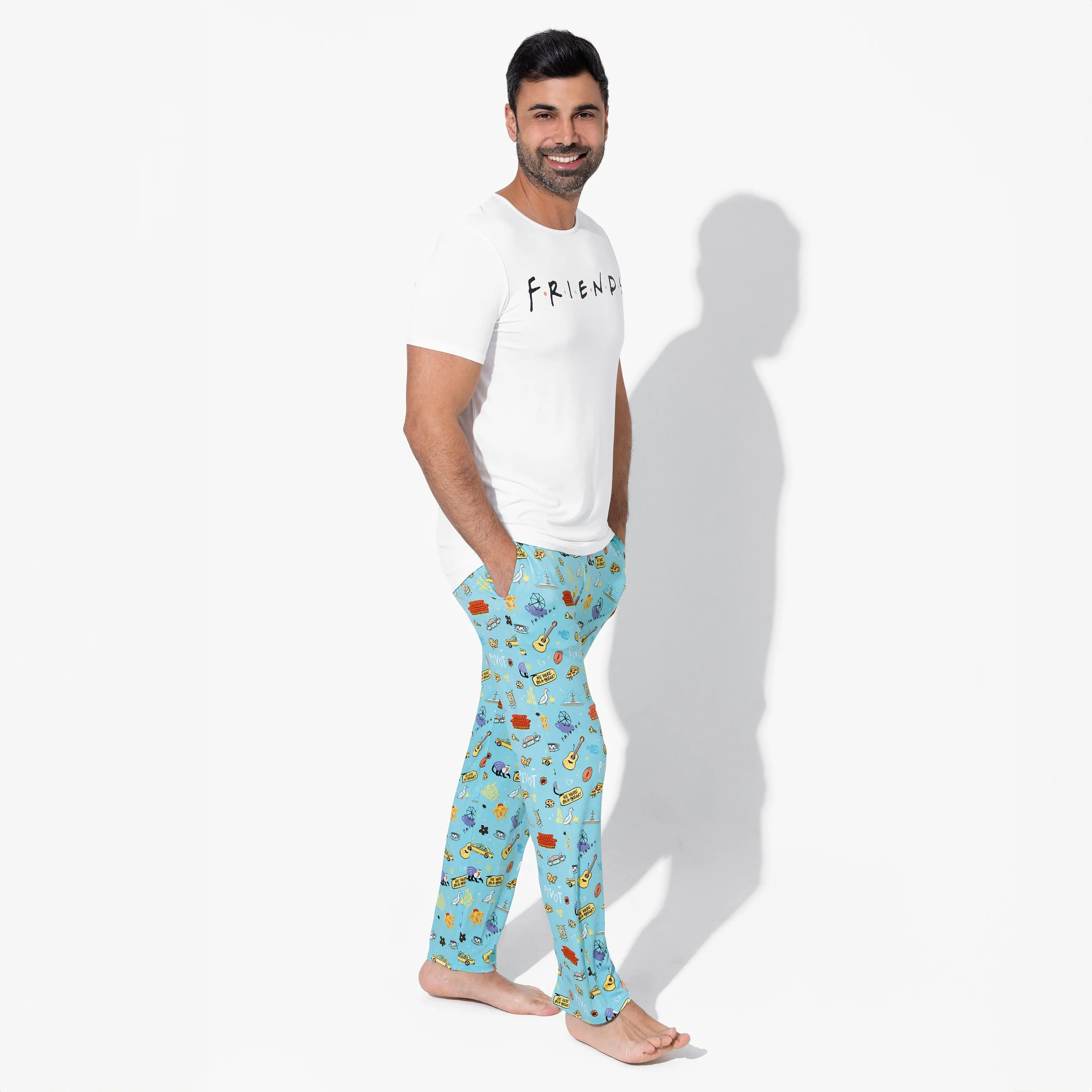 FRIENDS™: Central Perk Bamboo Men's Pajama Set