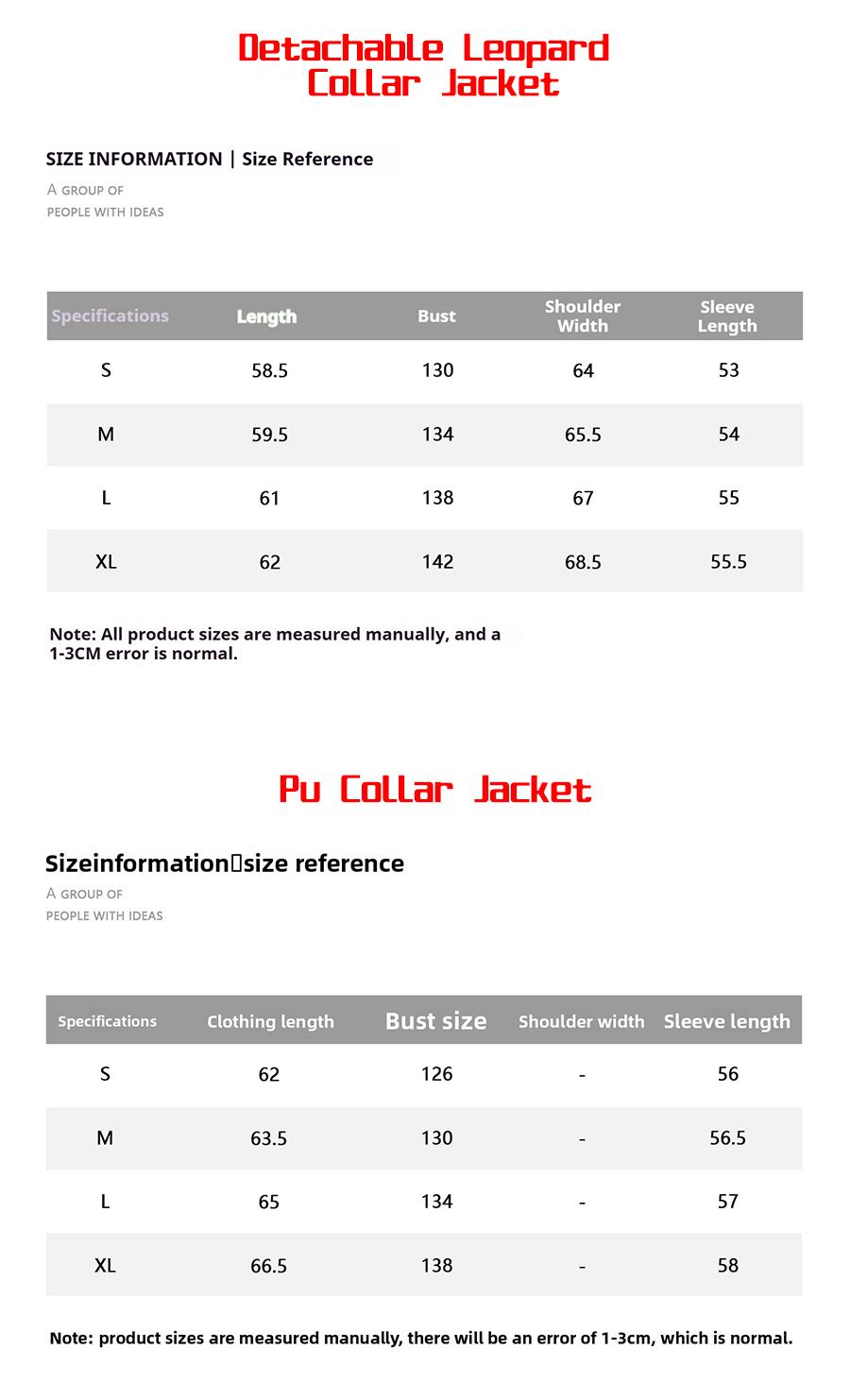 Barn Jacket with Detachable Leopard Collar FDR Unisex Plain Casual Minimalist Loose Fit Women's Coat Pu Patchwork Trendy Outerwear for Daily Wear Heavyweight Zipper Short Tops Womenswear #valentinesday #tiktokshopjumpstartsale #valentinesdaygift SpringSta