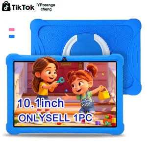 Summer New 10.1 Inch Tablet, 5G WiFi Touchscreen Tablet, Dual Cameras with Shockproof Case, HD Display for Office Study Education Entertainment, Ideal Gift for Boys & Girls, Perfect for Easter Halloween Christmas Birthday, Blue/Pink, (Without Adapter)