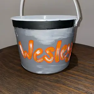 Boo Bucket Halloween Spooky Decor