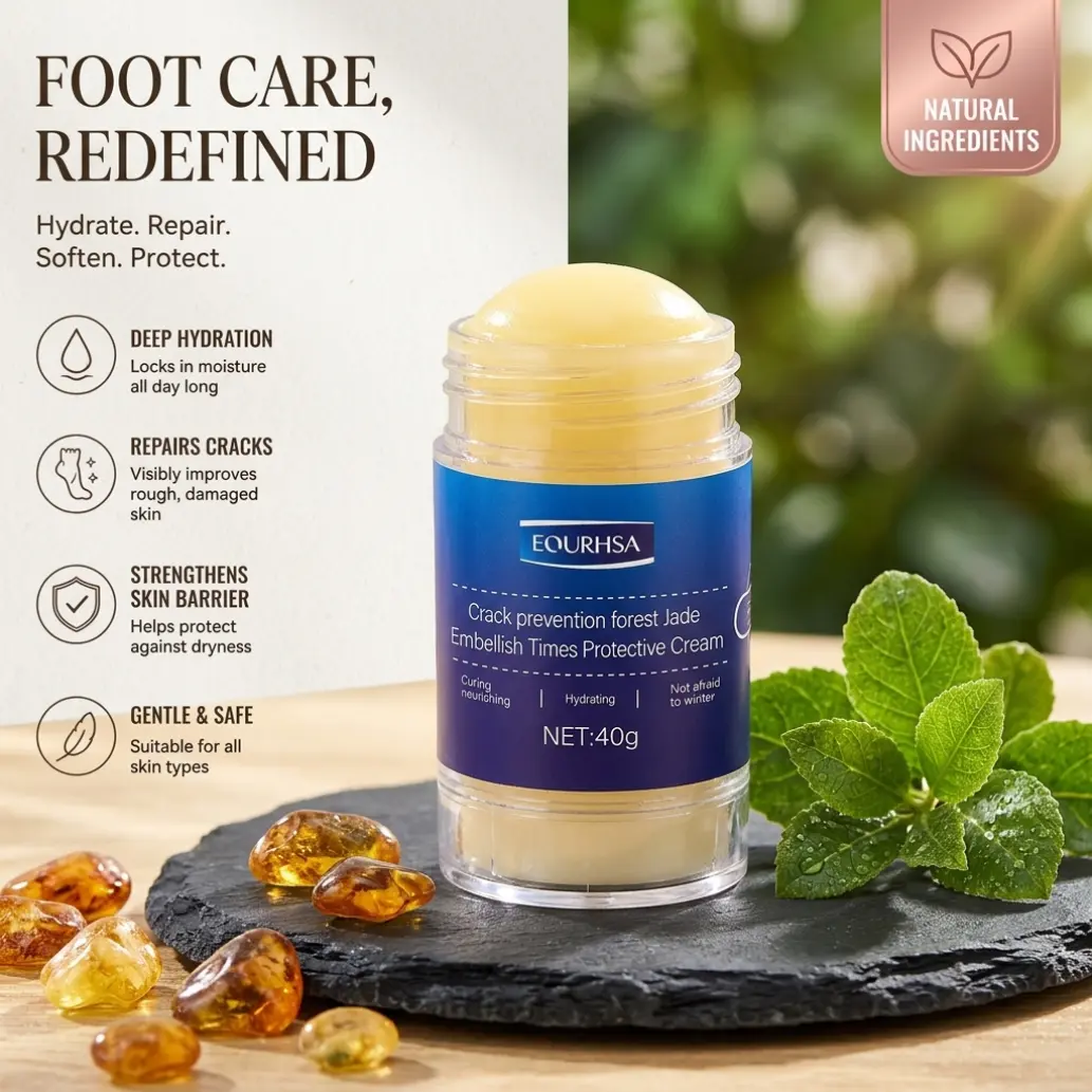 Foot Care Cream,Anti Cracked Foot Cream,Moisturizing,Anti Crack,Softening and Nourishing Cream for Dry,Cracked Feet,Remove Dead Skin and Moisturize Dry Skin Nails Moisturizer Healing Foot footbalm fix moisturizer Moistur