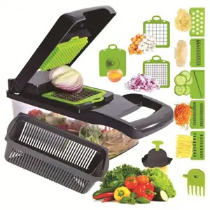 Fruit Vegetable Grinder Multifunctional Vegetable Cutter Potato Grater Kitchen  Slicer Garlic Crusher Onion Chopper Bar Tools