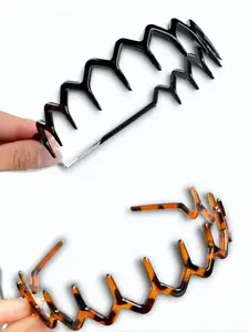 Simple Style Hair Hoop with Teeth, Fashionable Hair Accessories for Women & Girls, Minimalist Headwear Suitable for Thick Hair