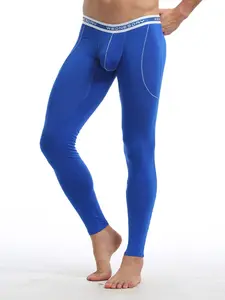 1Pc Men's Solid Fashion Sports Pants, Breathable Sporty Bottoms, Cool Bamboo Fiber, Breathable Skin‑Friendly, For Fitness, Yoga & Outdoor Shaping