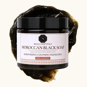 Authentic Moroccan Black Soap  | Your Choice of Scent