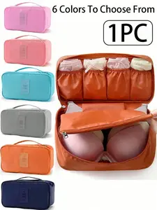 Travel Home Clothing Organizer Bag, Portable Bra Underwear Storage Bag, Space Saving Luggage Bag, School Supplies, Back-To-School Season, Travel Organization Pouch, Travel Clothes Organizer