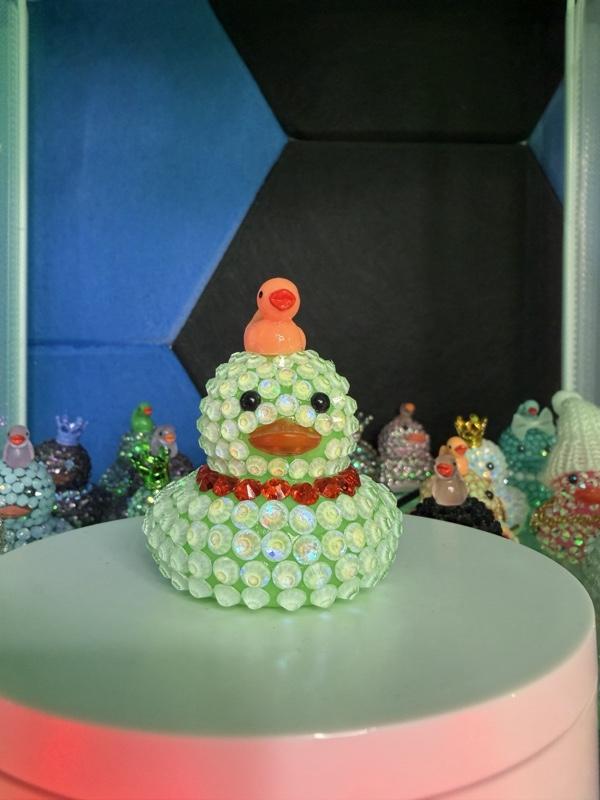 Rhinestone Rubber Ducks
