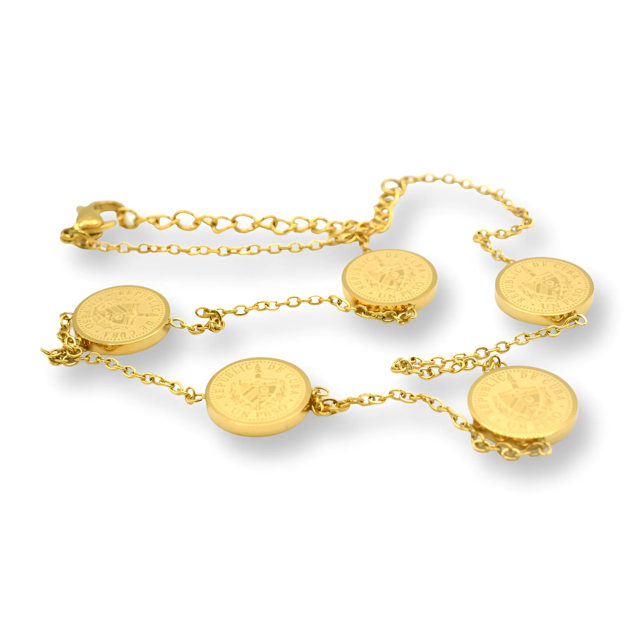 Mini Coin Necklace - Stylish Design with Coins for Everyday Wear