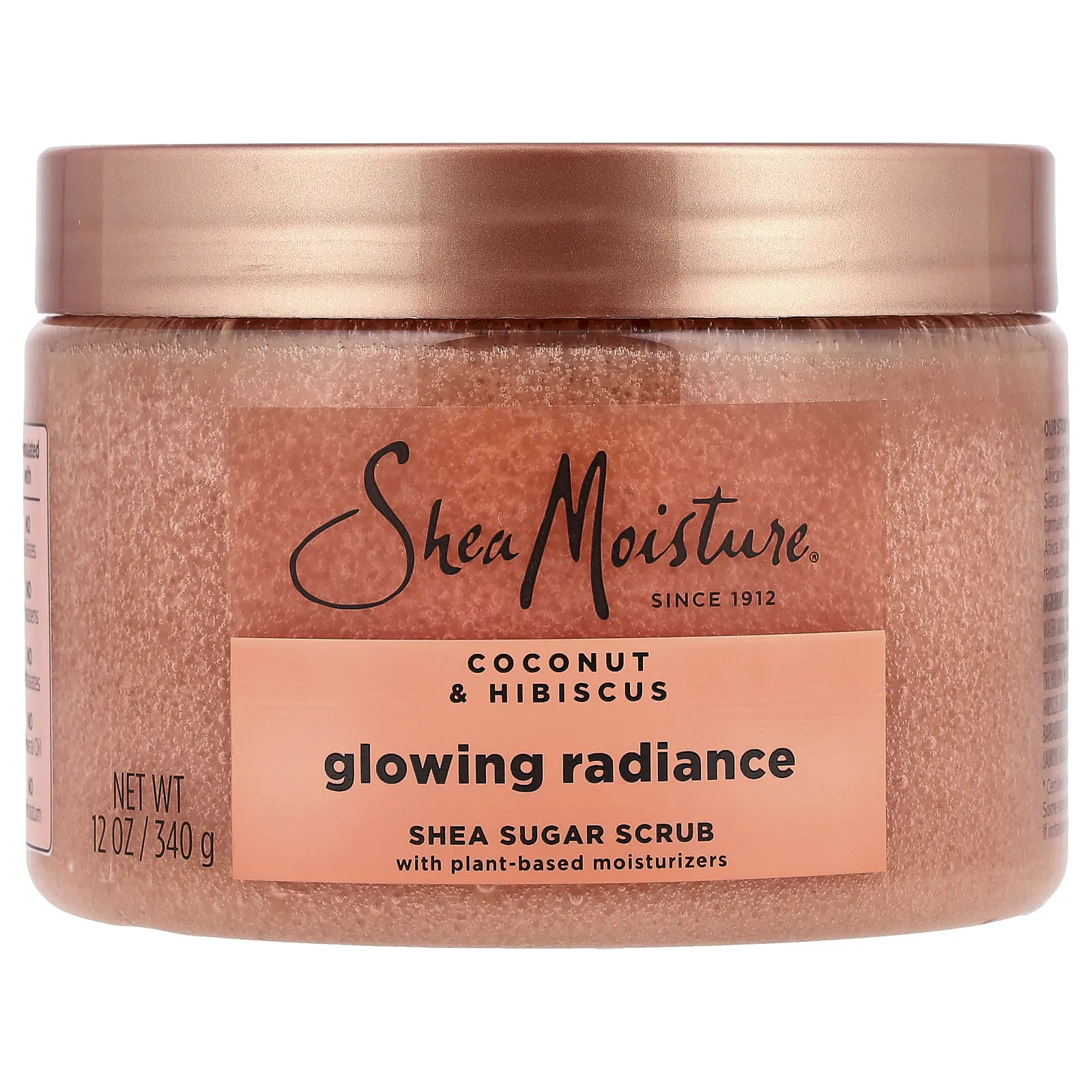 SheaMoisture Glowing Radiance Shea Sugar Scrub, Coconut & Hibiscus, 12 oz (340 g) SheaMoisture Glowing Radiance Shea Sugar Scrub, Coconut & Hibiscus, 12 oz (340 g)
