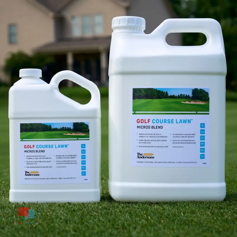 Golf Course Lawn Micronutrient Blend - Liquid Fertilizer (with 2% Iron)