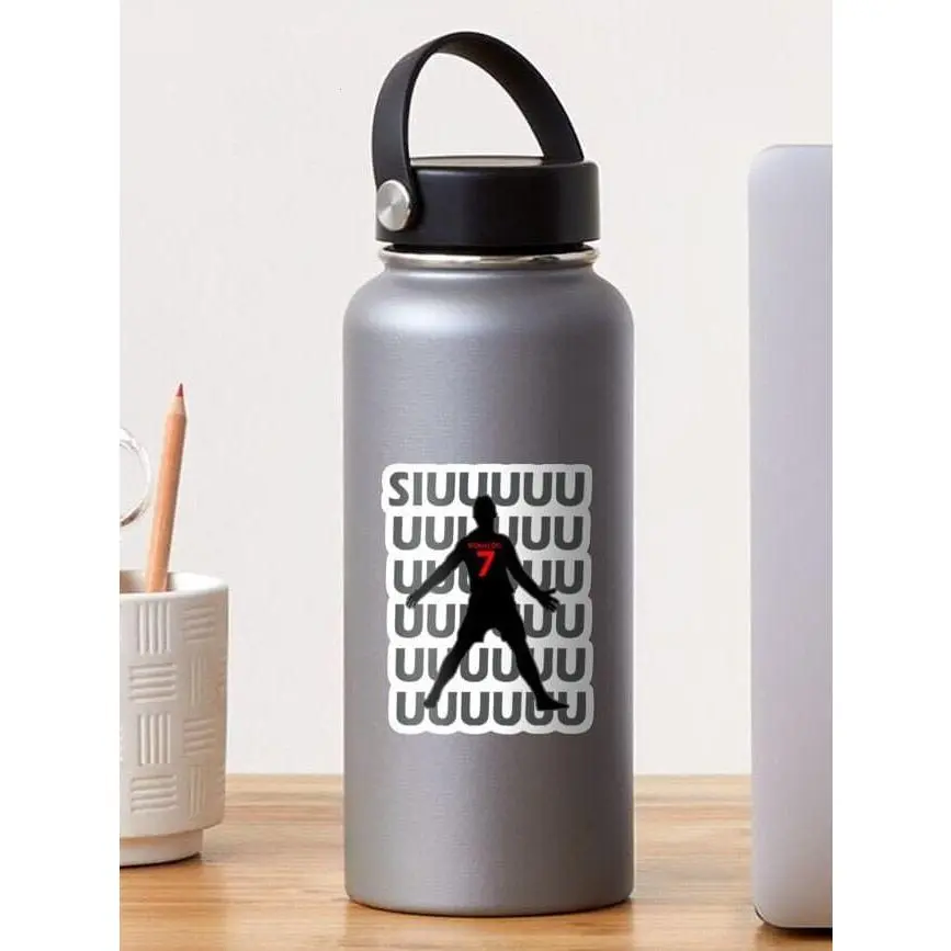 Classic Character-Based Reusable Stickers, Cristiano Ronaldo Themed Kids T-Shirt Decal, Safe Home Decor for Home Supplies