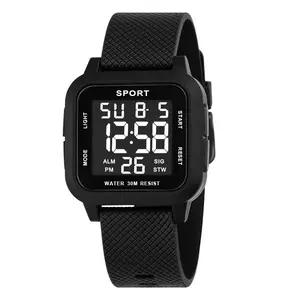 Men's Military Digital Sports Watch - Airplane Shaped with LED Light  Waterproof, Durable for Outdoor/Workout.Tactical Style LED Display#MilitaryWatchesForMen#SportsWatch
