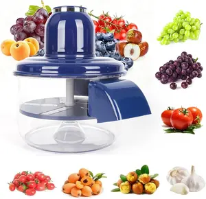 Automatic Grape Peeler Machine, Electric Garlic & Cherry Tomato Peeler Skin Remover Tool for Small Fruits, Effortless Peeling for Home Kitchen