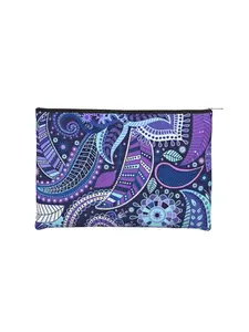 1 piece Lightweight Vera Bradley Paisley Purple Makeup Bag, Travel Cosmetic Bag, Toiletry Bag with Zipper Cosmetic Pouch Toiletry Storage Bag Gift Bag Perfect for Mothers Daughters Best Friends Teachers Graduation Season Wedding