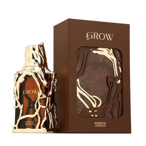 Grow Eau de Parfum for Women and Men, Woody Gourmand Fragrance with Saffron and Rose, 100ml