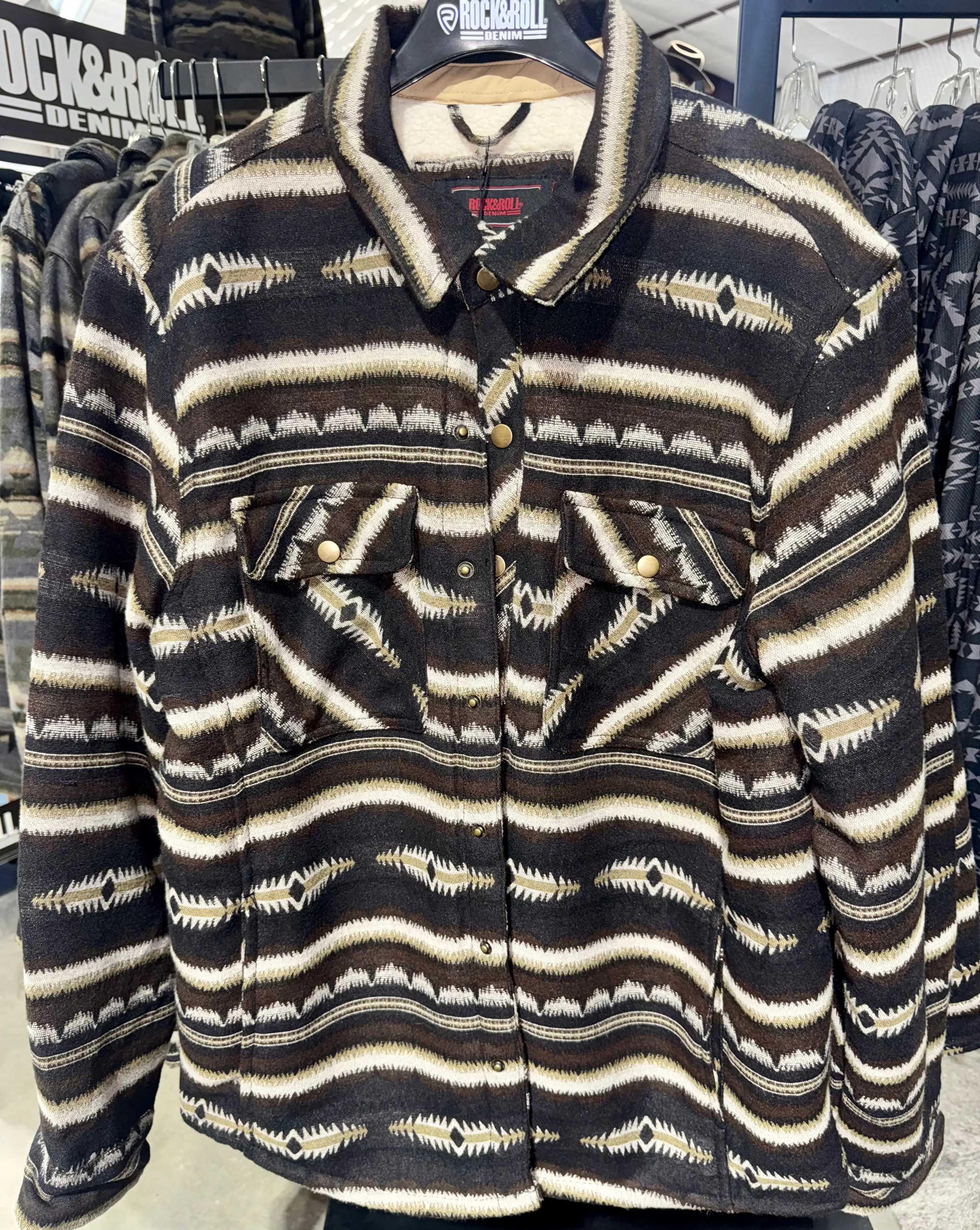 Rock N Roll Aztec Jacquard Jacket