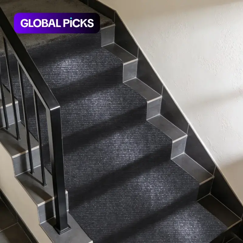 Two-Roll Set Self-Adhesive Polyester Carpet, Easy to Cut and Stick, Ideal for Stairs, Doorways and Kitchens, Pet-Friendly Home Essential Polyester Rug #GLOBAL PICKS