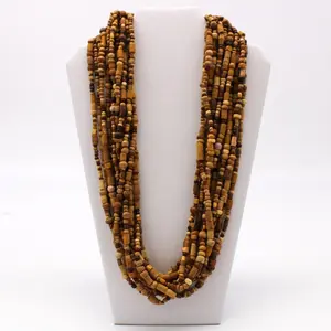 27" Multi Wood Beads Necklace (Dozen)
