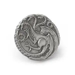 Game of Thrones Targaryen Dragon Antiqued Lapel Pin