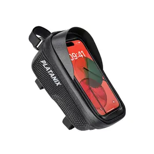 PLATANIX EVA Hard Shell Bike Top Tube Bag Cycling Bag Touch Screen Phone Holder Waterproof Bicycle Frame Storage Bicycle Accessories
