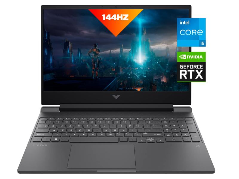 HP Victus 15.6" Full HD Gaming Laptop – Core i5-13420H – 512GB SSD – 16GB RAM – RTX 4050 – Mica Silver (Brand New)