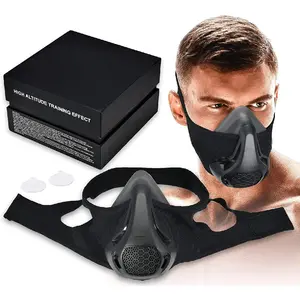 High Altitude Mask, Training Workout Mask Men To Improve Lung Capacity, 24 Level Breathing Resistance Fitness Mask To Upgrade Endurance, For All Sport: Running, Cardio, Cycling, Gym