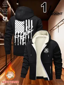 “Patriotic Arsenal Statement! American Flag-Gun Hybrid Hoodie | Freedom Defender 🇺🇸🔫”