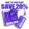 【CEELIKE】 Purple Teeth Whitening Strips, Daily Brightening, with Free Cheek Retractor - 7/21 Sessions - Nano-Hydroxyapatite for Dental Enamel Care, Bioactive Enamel-Safe, Peroxide-Free, Non-Sensitive