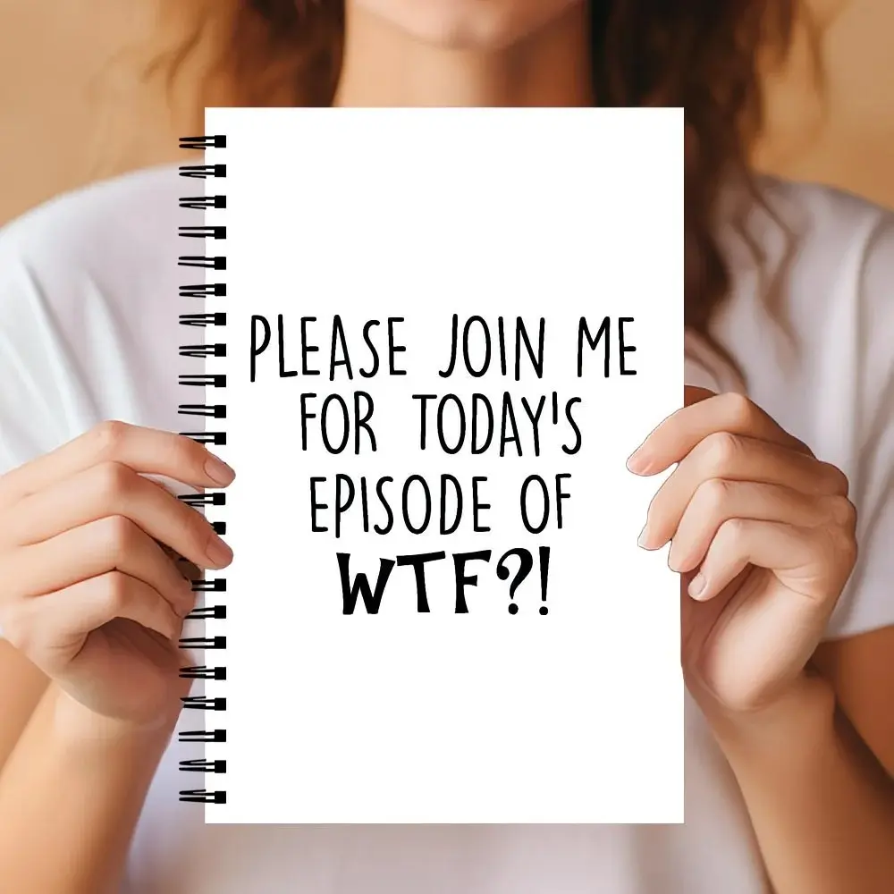 Hilarious Spiral Notebook Gift, Office Stationery, Funny Notebooks, Fun, Perfect for Comedy Lovers, Ideal for Education, Employment, Personal Writing, Birthday Present