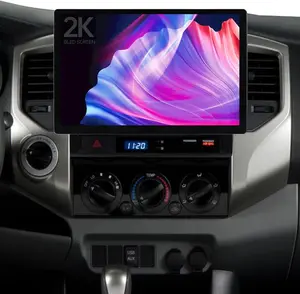 13.1 Inch 2K Car Stereo Radio for Toyota Tacoma 2005-2013, 8-Core 2G+32G Android Wireless CarPlay Android Auto, Touchscreen Head Unit GPS Navigation FM Radio, with Backup Camera
