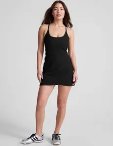 The Line Ribbed Mini Dress