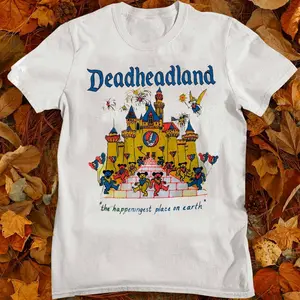 Grateful Dead Rare Tie Dye Band Tee T Shirt 90s