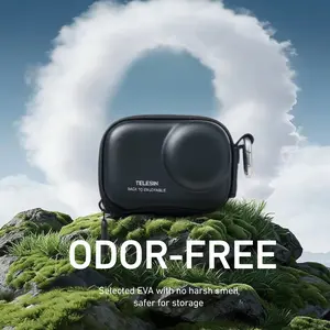TELESIN Mini Protective Bag For DJI Osmo Action 6 Carrying Bag Waterproof Storage Box For DJI Action 6 Camera protection case