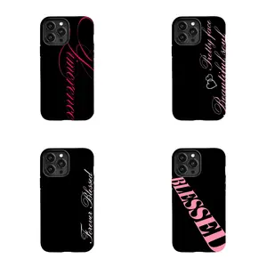 Black & Pink Y2K Phone Cases ✨ for iPhone17 ProMax /16/15/14/13/12/11 Plus for Samsung phones, suitable for both men and women,  Perfect Gift for Women Men.A gift for the fans