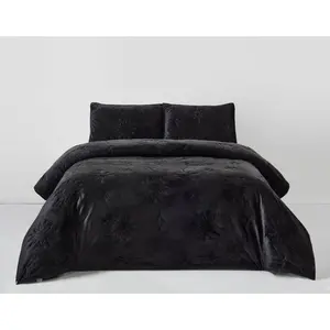 Celestial Garden Full/Queen Velvet Embroidery Comforter