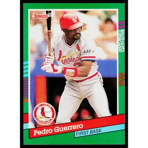Pedro Guerrero 1991 Donruss #558 St. Louis Cardinals