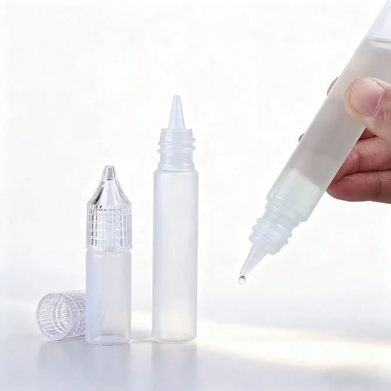 Reusable Plastic Essential Oil Dropper Bottles with Refillable Design, Multi-Size Liquid Dispenser for Cosmetics/oils, Perfume Bottle, Ideal for DIY, Travel, Beauty Lovers