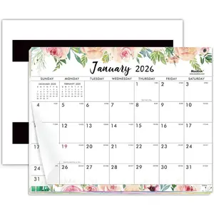 2026 Magnetic Calendar - MagneticCalendar for Fridge 2026 from Jan. 2026 - Dec. 2026, 8" × 10", Tear-off Pad, Blocks with Julian Dates, MagneticFridge Calendar for Life