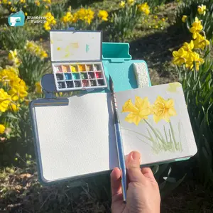 Wanderer's Palette Magnetic Adapter | Watercolor Plein Air Kit | Portable Palette Holder | Sketching Board