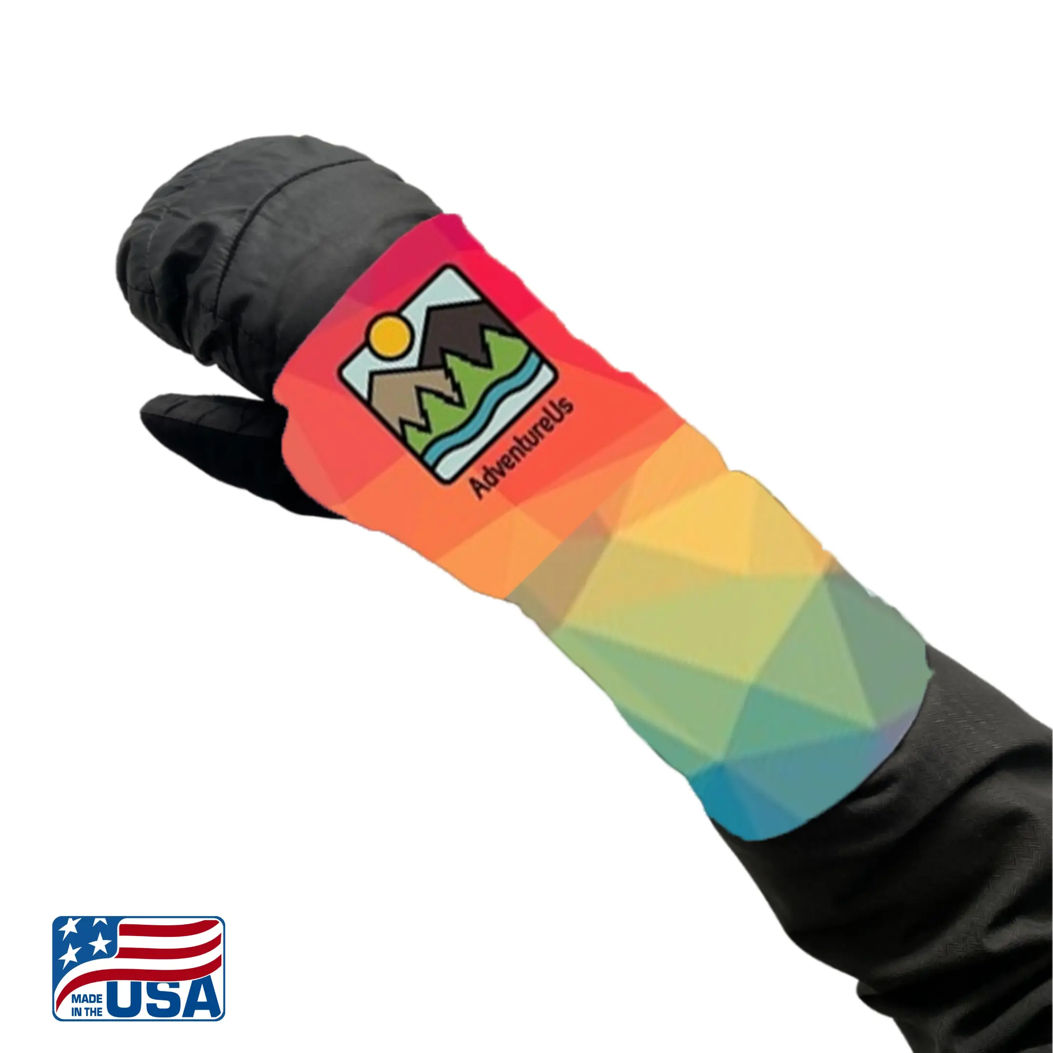 Rainbow AdventureUs - Original Snow Sleeves® Wrist Gaiters - USA Made