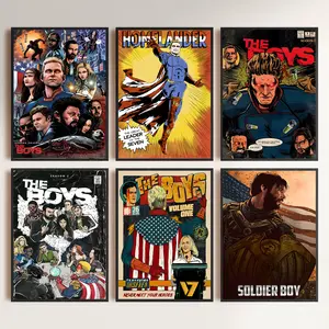 The Boys Gifts Printed Signed Autograph Picture for TV Memorabilia Fans poster The boys poster Framed and Unframe poster