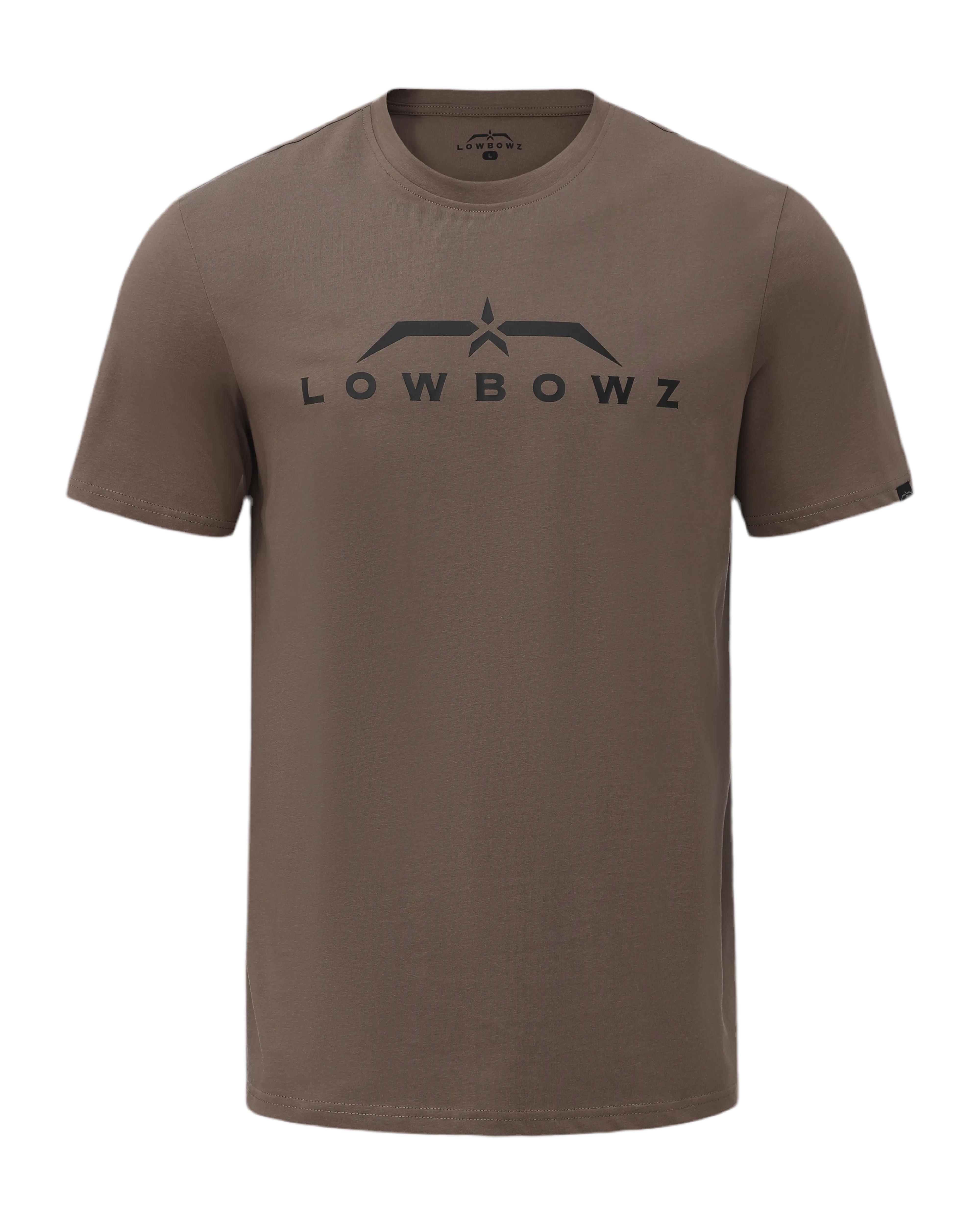 Brown Logo Tee