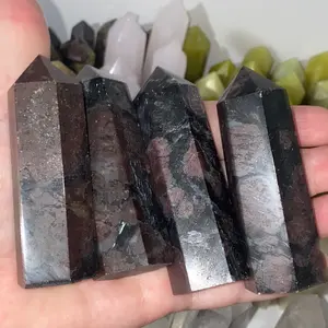 Garnet Towers Garnet & Fireworks Stone