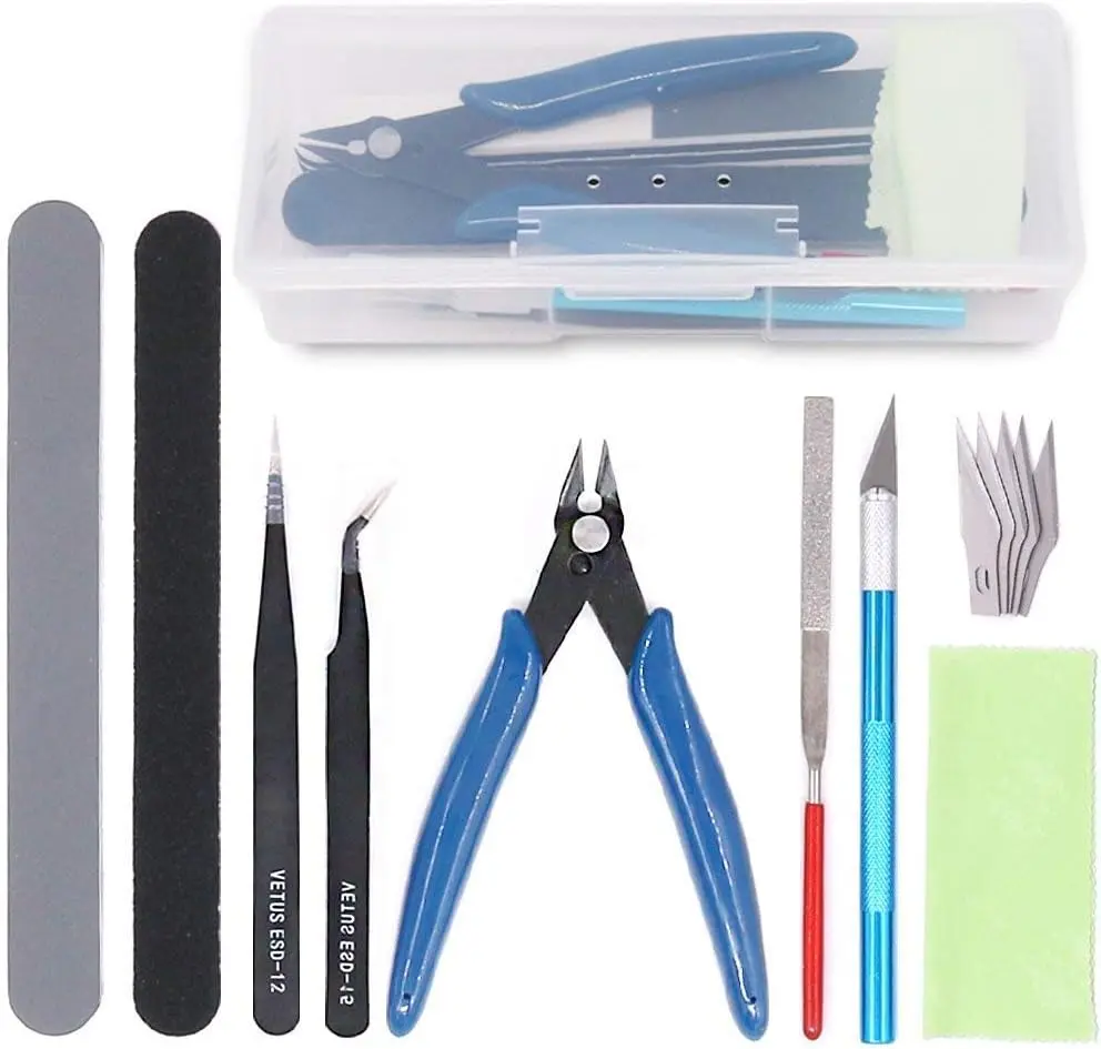 9 count Gundam Model Tools Kit Hobby Building, Repairing and Fixing Set for
