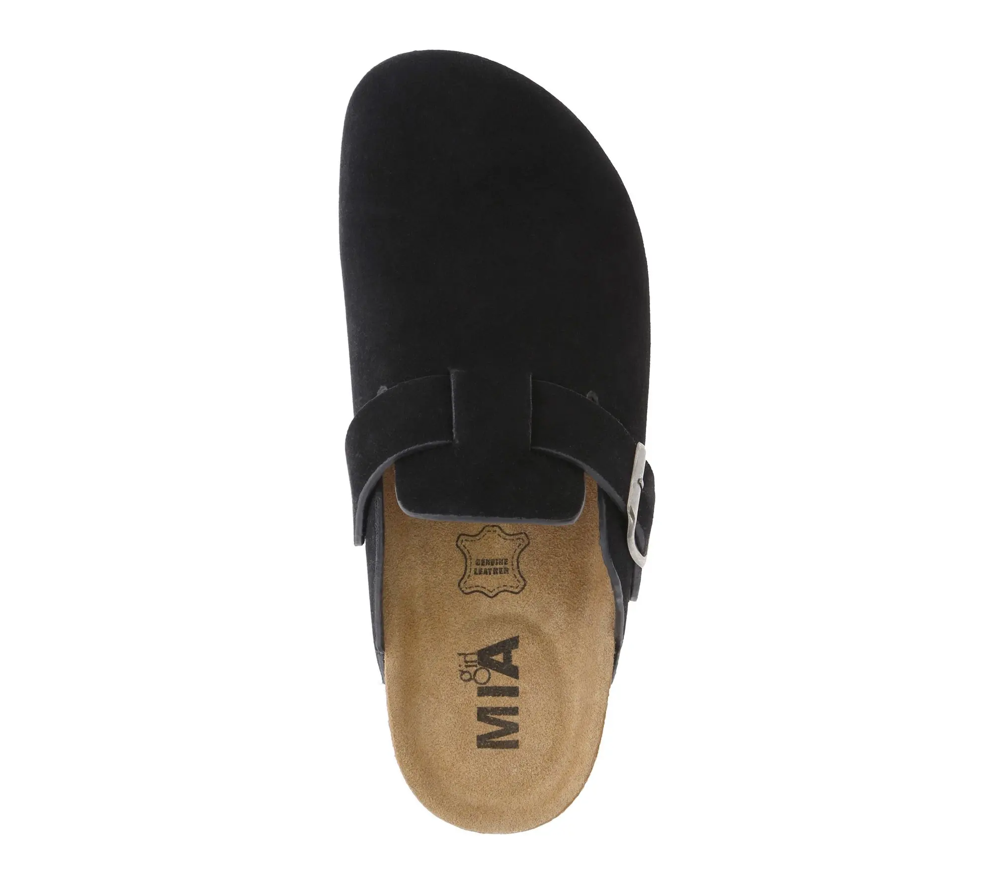 MIA Buckle Embellished Clog - Carin