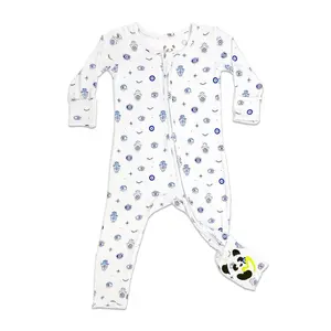 Bellabu Bear The Eye Bamboo Convertible Footie for Babies